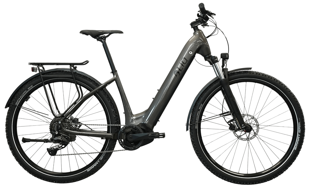 E-Bike mit Tiefeinstieg für komfortable Touren